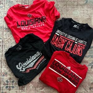 Ragin' Cajuns tshirt set